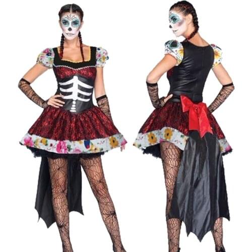 Alice Madness Return Cosplay Day of the Dead Costume for Women Sexy Vampire Halloween Costume Fate Grand Order Anime Cosplay Set