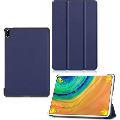 30PCS/Lot Slim PU Leather Case For Huawei MatePad Pro 10.8 2019 Tablet Luxury Folio Cover