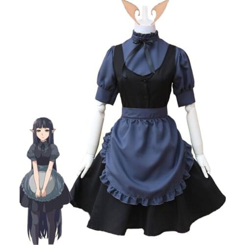 Amine Other World Canteen Arete Cosplay Costume Maid Dress Suit Girls Woman Waitress Maid Party Costumes