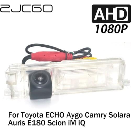 ZJCGO Car Rear View Reverse Backup Parking Reversing Camera for Toyota ECHO Aygo Camry Solara Auris E180 Scion iM iQ