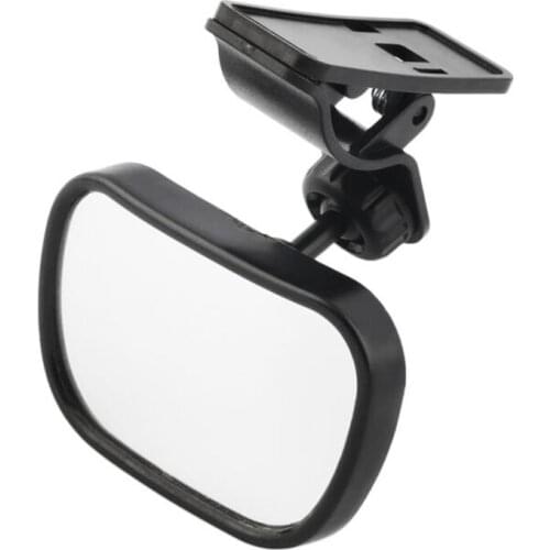 EAFC 2 in 1 Mini Safety Car Back Seat Baby View Mirror Adjustable Baby Rear Convex Mirror Baby Kids Monitor Car Accessories