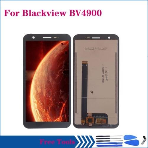 Original Display For Blackview BV4900 LCD Display Touch Screen Digitizer Assembly For BV 4900 display Repair Parts