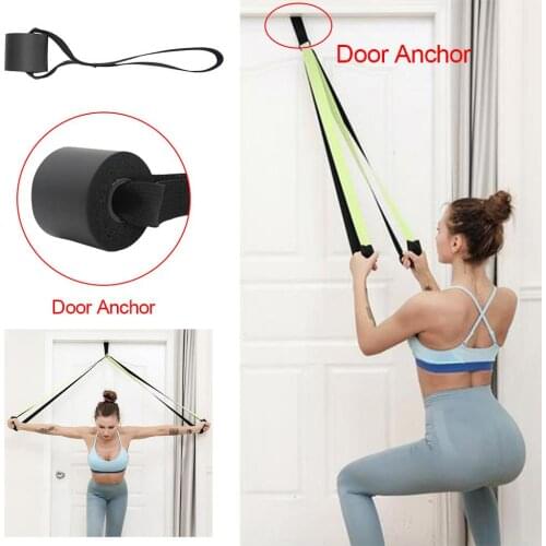 Resistance Bands Wall Door Anchors Space Saving Wall Mount Clips For Home Gym Workout Strength Training Fitness Exercise Band