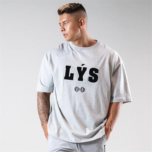 Mens 2021 Cotton Loose White Running Fitness T Shirts Mens Muscle Gym Bodybuilding Summer Fashion Basketball Sleeveless Top