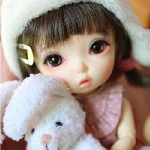 1/8 BJD Doll BJD/SD Fashion Cute Doll Nanu For Baby Girls Gift With Free Eyes