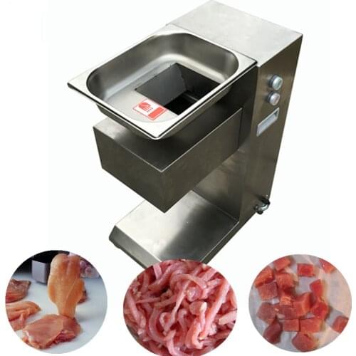 Commercial Automatic 600kg/h Fresh Meat Grinder Meat Slicer Home Electric Mutton Rolls Meat Grinder Machine 900w