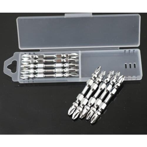 TOUSEN 5PCS Magnetic Screwdriver Bit Set Bity Komplety Screwdrivers Bits Hex Screw Ph2 Phillips Torx S2 Driver Schroef Bitset