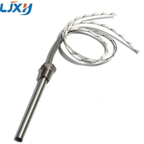 LJXH DN15/21mm Thread Cartridge Heater Heating Element 201SS 15mm Tube Dia. 300W/500W/800W/1000W/1100W