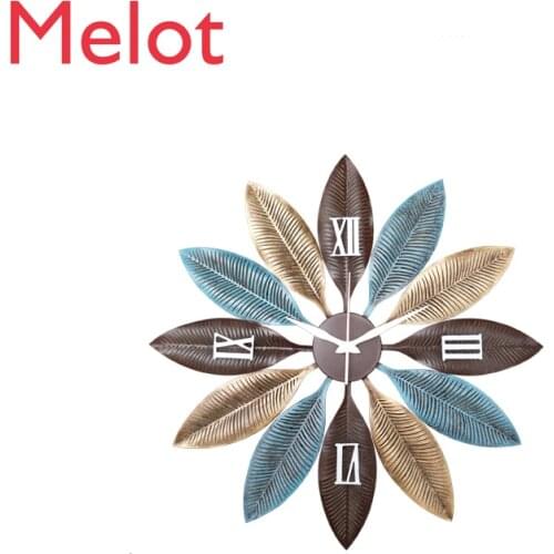 Wall Clock Living Room Nordic Simple Creative Clock Living Room Quartz Clock Special Decoration Noiseless Hanging Clock