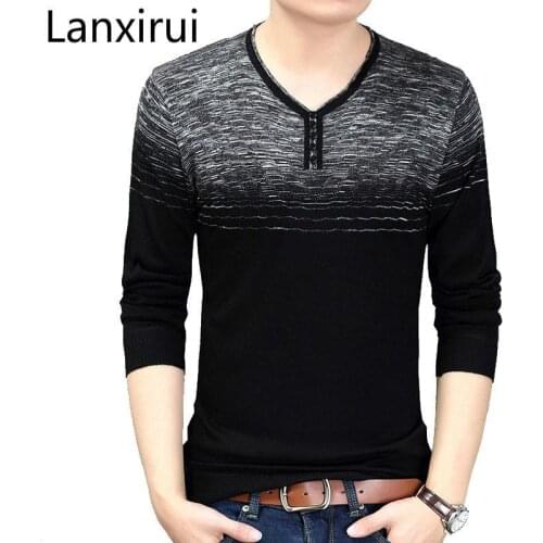 New Fashion Mens Sweater Brand Clothing Thick Sweater Male Cotton Comfortable Top Quality Elastic Soft Sweater Mvt28