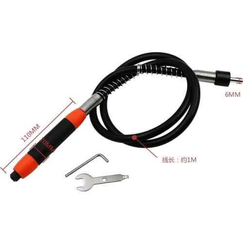 High Precision 3-3.2MM Handle Electric Grinding Special Soft Shaft Engraving pen Grinder Accessories Extension Line Substitute