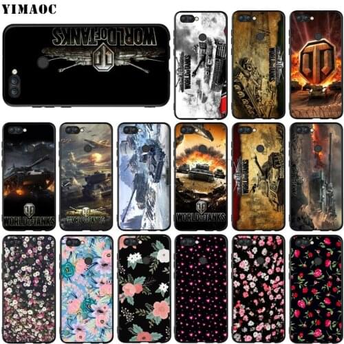 YIMAOC World of Tanks WoT Silicone Case for Huawei Honor Mate P smart Y7 Y9 8C 30 20 10 8x Nova 3i 3 Lite Pro Prime 2018 2019
