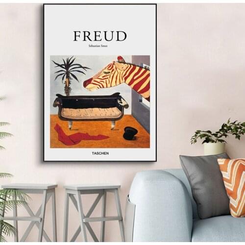 Nordic Literature And Art Retro Abstract Watercolor Zebra Mount Fuji Umbrella Decoration Poster Background Wall Decoration