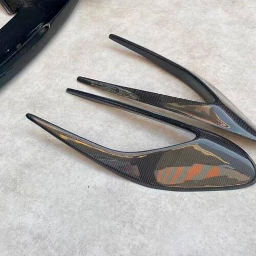 Dry Carbon Fiber Side Air Vent Intake Fender Fit For Ferrari 488