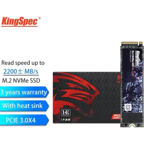 KingSpec SSD 1TB M.2 PCIe NVME SSD 2TB 128GB 512GB 2280 ssd m2 Hard Drive Disk Internal solid states for Desktop Laptop Computer