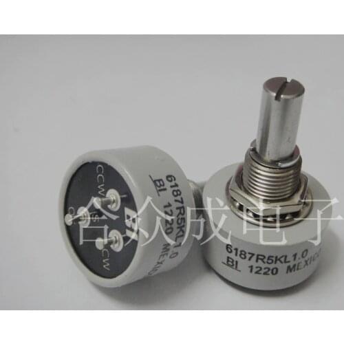 [VK] BI 6187R5KL1.0 MEXICO single turn conductive plastic potentiometer angle sensor switch