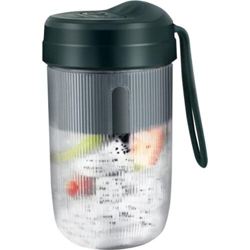 350Ml Electric Fruit Juicer Cup Portable Handheld Smoothie Maker Blenders Mixer USB Rechargeable for Home Travel