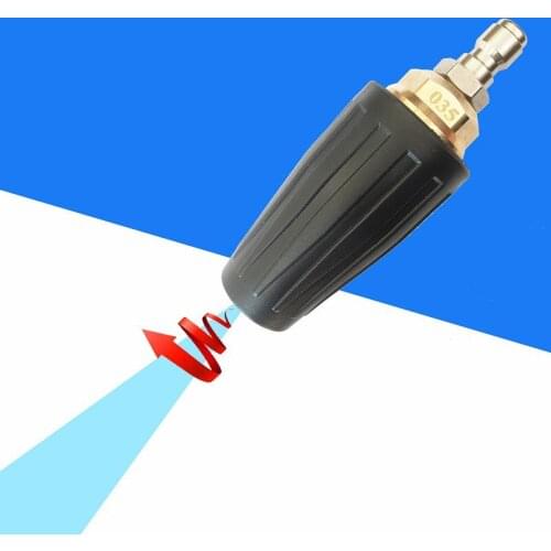 4.0 GPM 3600PSI Turbo Rotating Spray Nozzle 360 degrre Rotating Turbo ,for Pressure Washer with 1/4" Quick Connect Plug