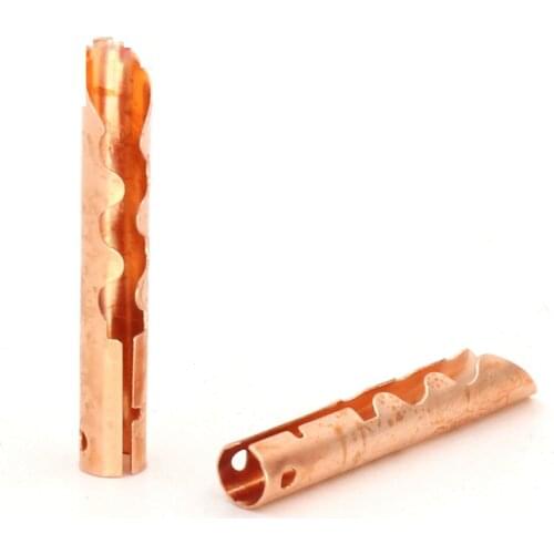 4pcs CMC bronze copper BFA Banana Plug Connector Speaker Cable Terminal