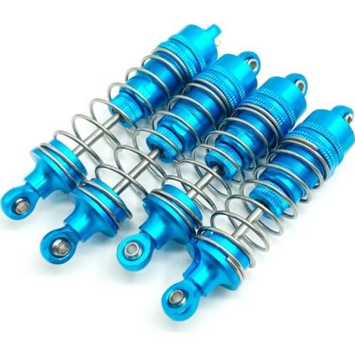 4 Pcs All Metal Shock Absorber Damper for WLtoys 104001 1/10 RC Car Upgrade Parts Accessories