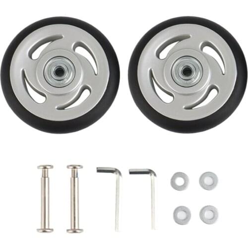 Luggage Accessories Wheels Aircraft Suitcase Pulley Rollers Mute Wheel Wear-Resistant Parts Repair 85X20mm