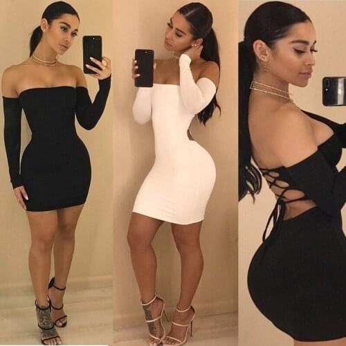 Albeey Open Summer Dresses