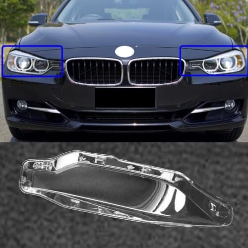 Lofty Richy For BMW F30 F31 3 series 2013 2014 2015 2016 Car Front Headlamps Transparent Lampshades Lamp Shell Headlight Lens