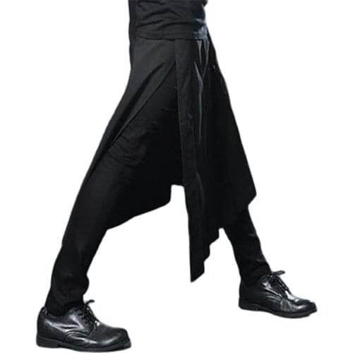 Широкие мужские брюки BAQCN China At AliExpress