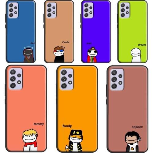 Dream SMP Cool Phone Case For Samsung Galaxy A52 A32 A42 A72 A12 A21S A20e A40 A50 A70 A31 A51 A71 A02S