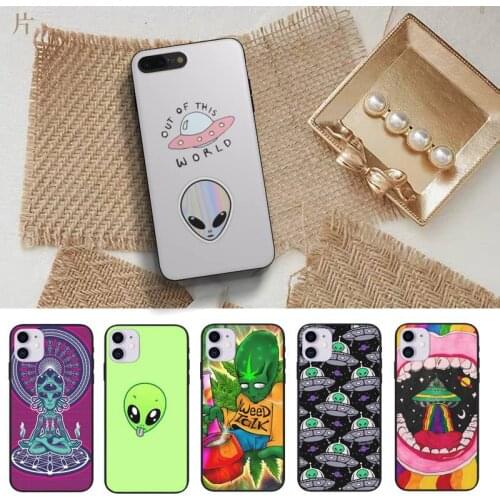 Trippy Tie Dye Peace Alien Phone Case For HUAWEI P10 P20 P30 P40 Mate 30 40 Lite Pro Fundas Shell Cover