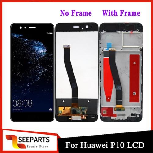 Display For Huawei P10 LCD Touch Screen Digitizer Assembly With Frame Replacement VTR-L09 VTR-L10 VTR-L29 For Huawei P10 LCD