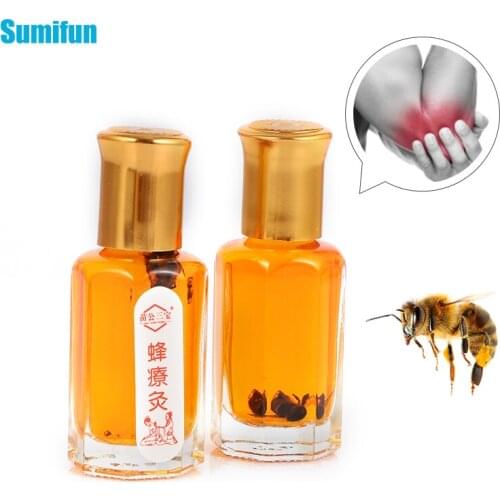 12ml Bee Venom Massage Essential Oil Treat Joint Swelling Waist Leg Knee Pain Backache Rheumatoid Arthritis Relief Muscle Relax