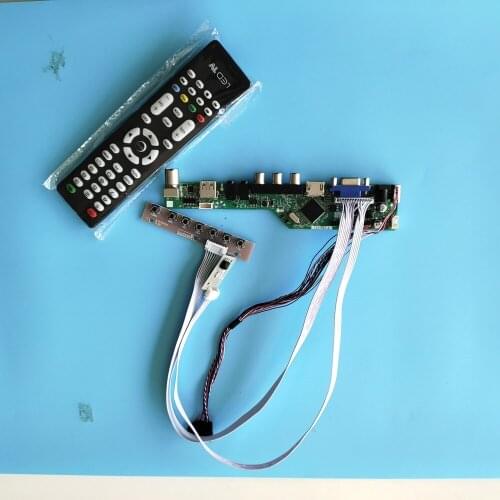 Kit for LP140WH4(TL)(N1) 14" Controller driver board VGA remote HDMI-compatible 1366X768 40pin LVDS Panel Screen LCD LED TV AV