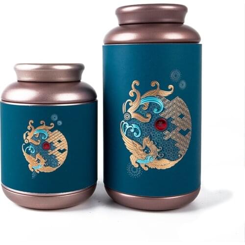 Metal Tea Tin Box Metal Tin Can Bucket Empty Tin Cans Rectangle Biscuit Tin Case Packaging Tin Case Hot Sale