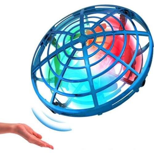 Mini RC Ufo Drone Aircraft Hand Sensing Infrared RC Helicopter Small Drohne Quadcopter Electronic Induction Flayaball Kids Toys