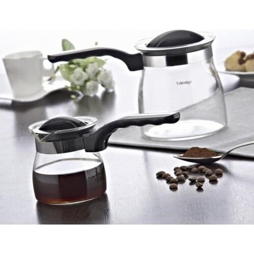 Coffee pot Set Pyrex Glass Coffee Pot Milk Pot Team