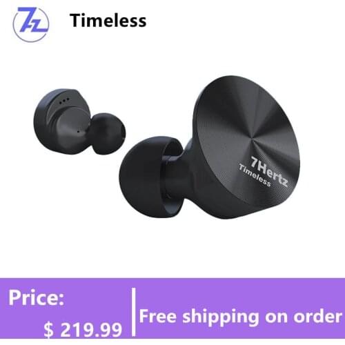 7HZ Timeless IEMs 14.2mm Planar Diaphragm HiFi Music Monitor 3.5/2.5/4.4 CNC Aluminum Shell Earbuds with Detachable MMCX Cable