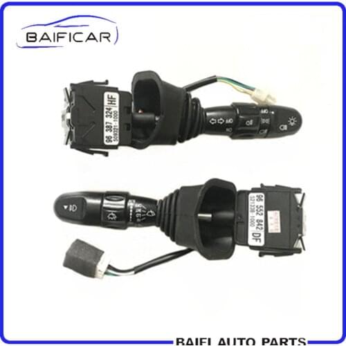 Baificar Brand New Genuine Wiper & Turn Signal Headlight Dimmer Control Switch 96387324 96552842 For Buick Excelle Daewoo Nubira
