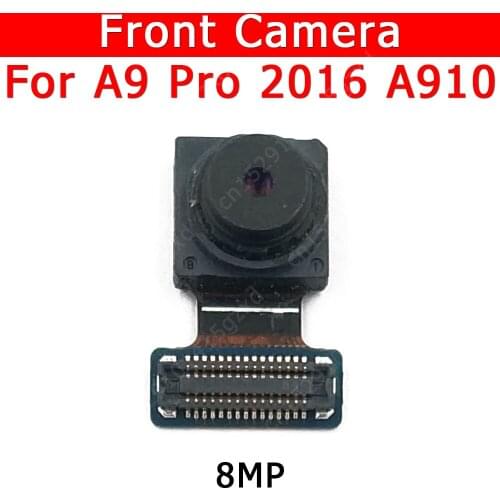 Original Front Camera For Samsung Galaxy A9 Pro 2016 A910 Frontal Small Facing Selfie Camera Module Replacement Spare Parts