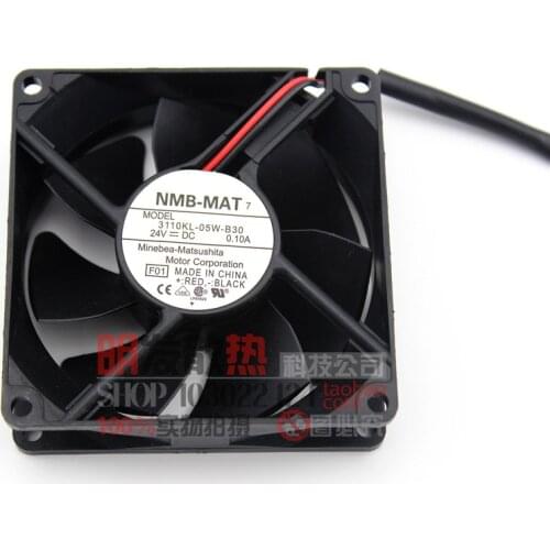 Original 3110KL-05W-B30 8025 24V 0.10A 8cm inverter fan