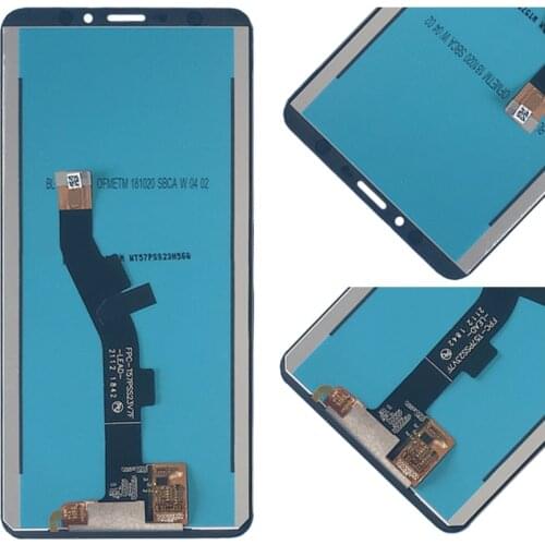 Original For Meizu M8 Lite LCD Display Touch Screen Digitizer Panel Assembly with Frame