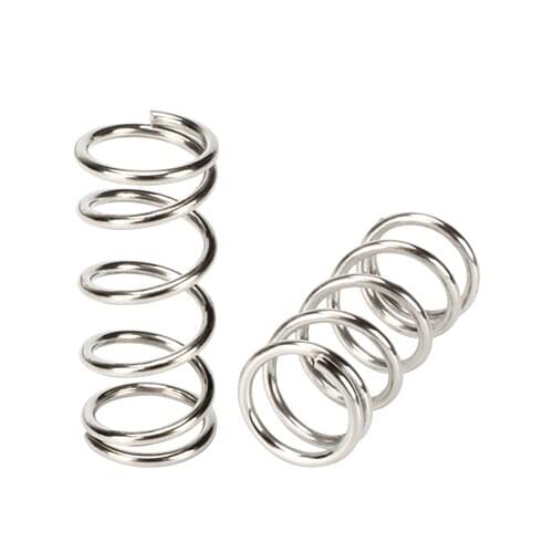 100Pcs Steel 7mm Inner Diamter 22mm Height Compression Spring For 3D Printer Extruder Z-Axis Platform Supporting Spring