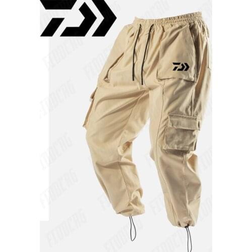 Daiwa Fishing Pants Waterproof Fishing Clothes Hiking Multi-Pocket Outdoor Hunting Men Pants Tactics Trousers Fishing Clothing