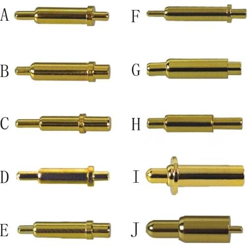 Pogo Pin High Current Spring Thimble Current Needle Charging Elastic Contact Pin 3.0mm Diameter Copper Pin