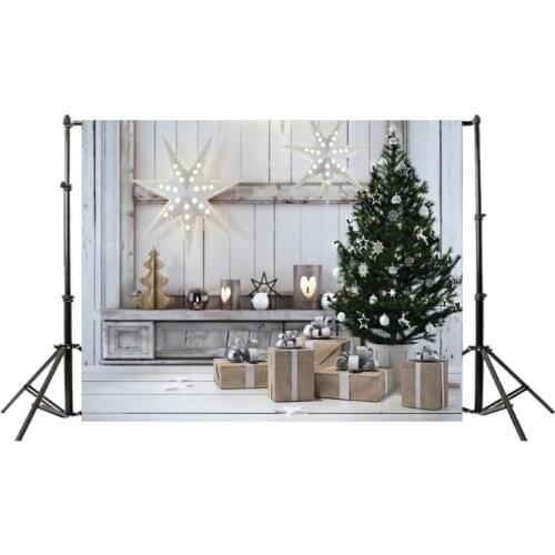 0.9X1.5m Christmas Background Cloth Pictorial Cloth Party Santa Claus Snow Tree Photo Studio Fabric Decoration Accessories