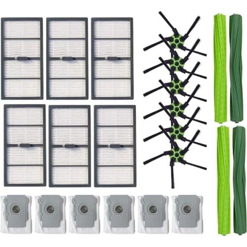 TOP!-Replacement Parts for IRobot Roomba S9 S9+ S9 Plus S Series Robot Vacuum Cleaner Multi-Surface Rubber Brushes
