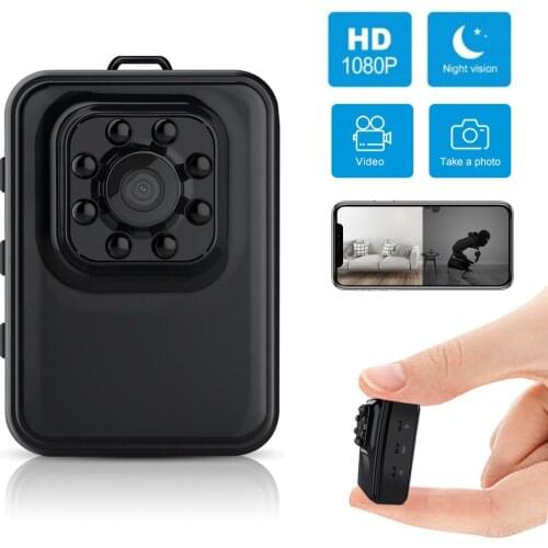 1080P HD Mini Camera Car DV DVR Driving Recorder Infrared Night Vision Motion Detection Snapshot Loop Mini Secret Video Recorder