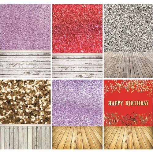 SHENGYONGBAO Vinyl Custom Photography Backdrops Prop Glitter Facula Light Spot Theme Photography Background HM20209-68