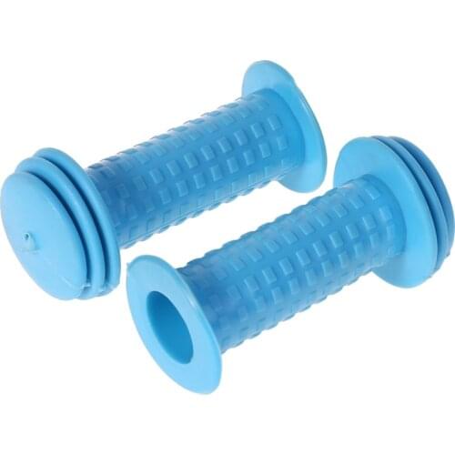 1 Pair Bicycle Grips Children Bike Tricycle Scooter Anti Slip Handlebar Rubber