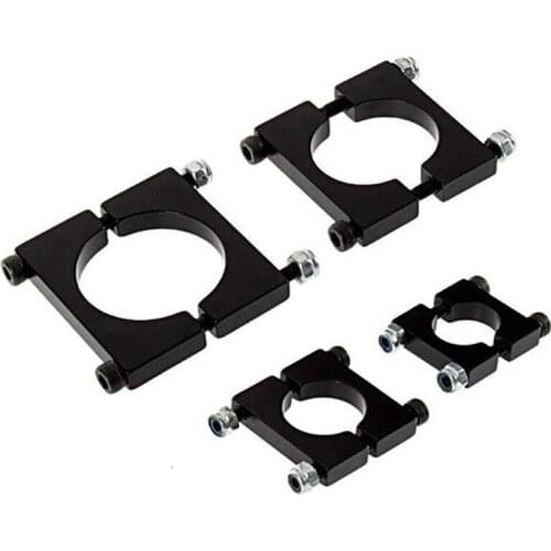 4x10MM 12MM 16MM 20MM 22MM 25MM 30MM 35MM 40MM CNC Aluminum Arm Clamp Tube Mount For DIY Quadcopter Hexacopter Multirotor Frame